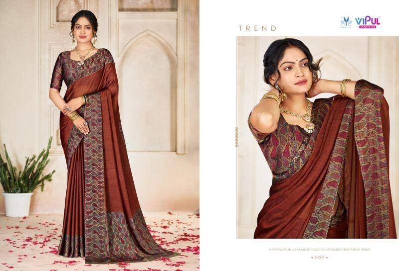 Vipul juliet chiffon vol-26  Wholesale sarees in Surat
